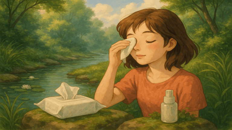 Soothe and Cleanse with NOVEHA Eye Wipes