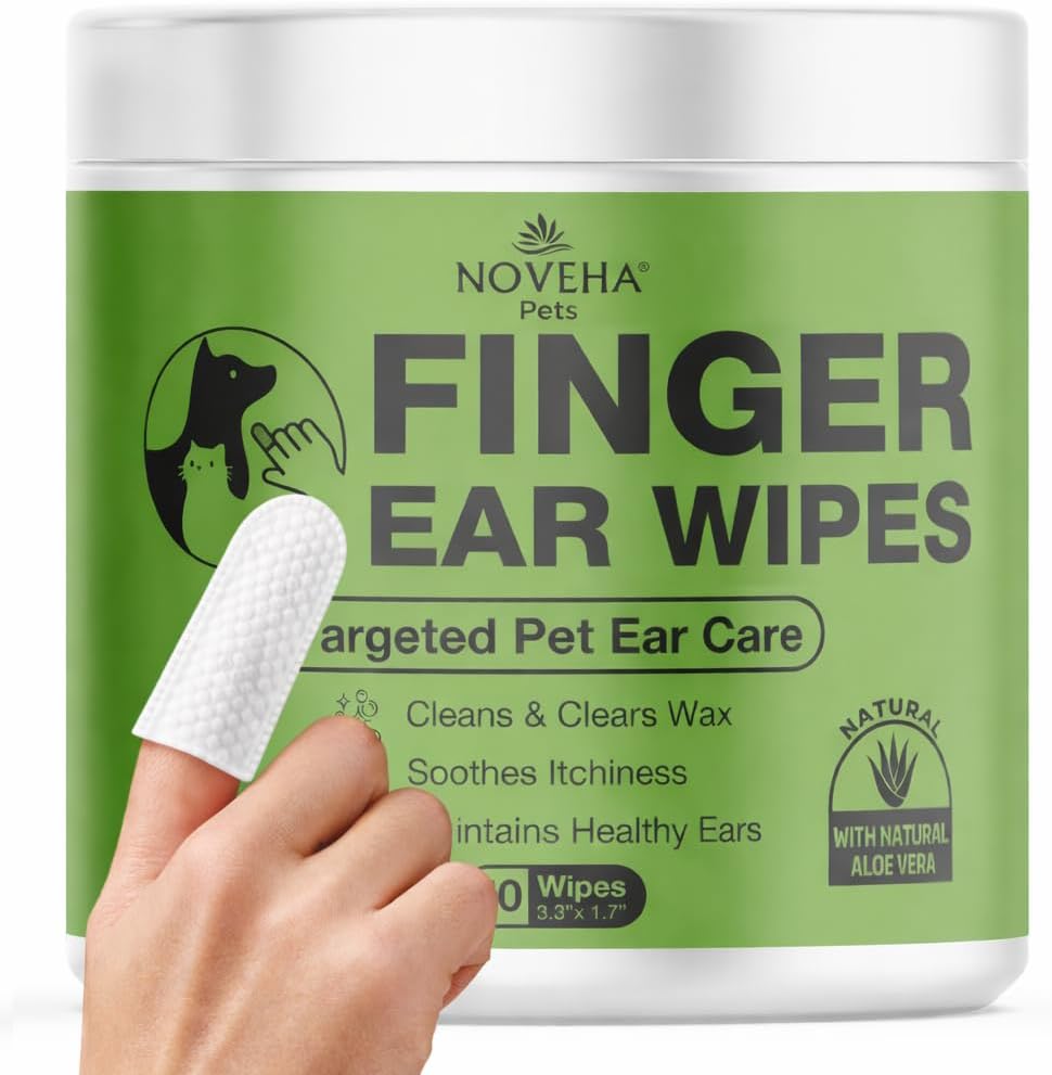 Pet Finger Ear Wipes — 50pcs