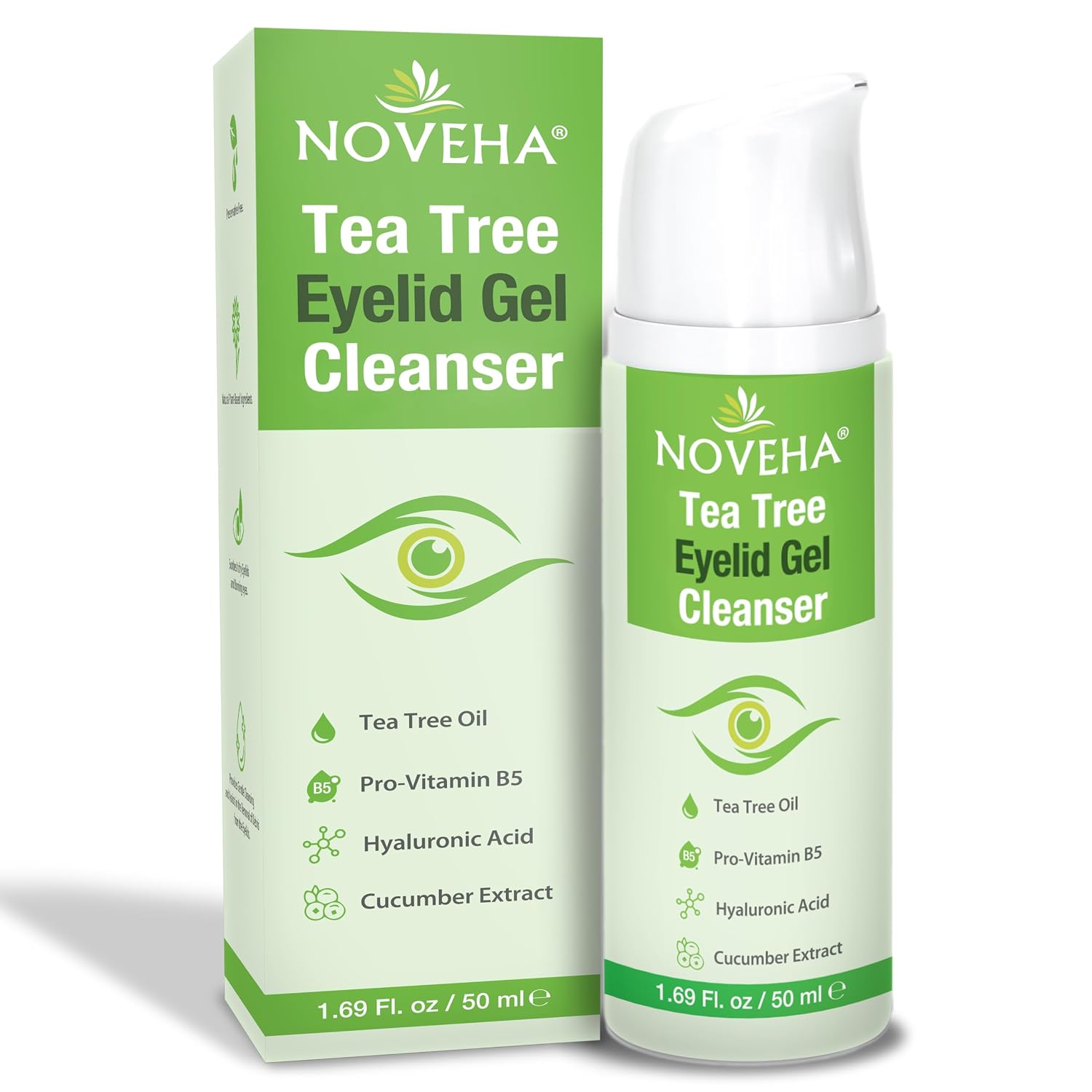 Tea Tree Eyelid Gel Cleanser — 50ml