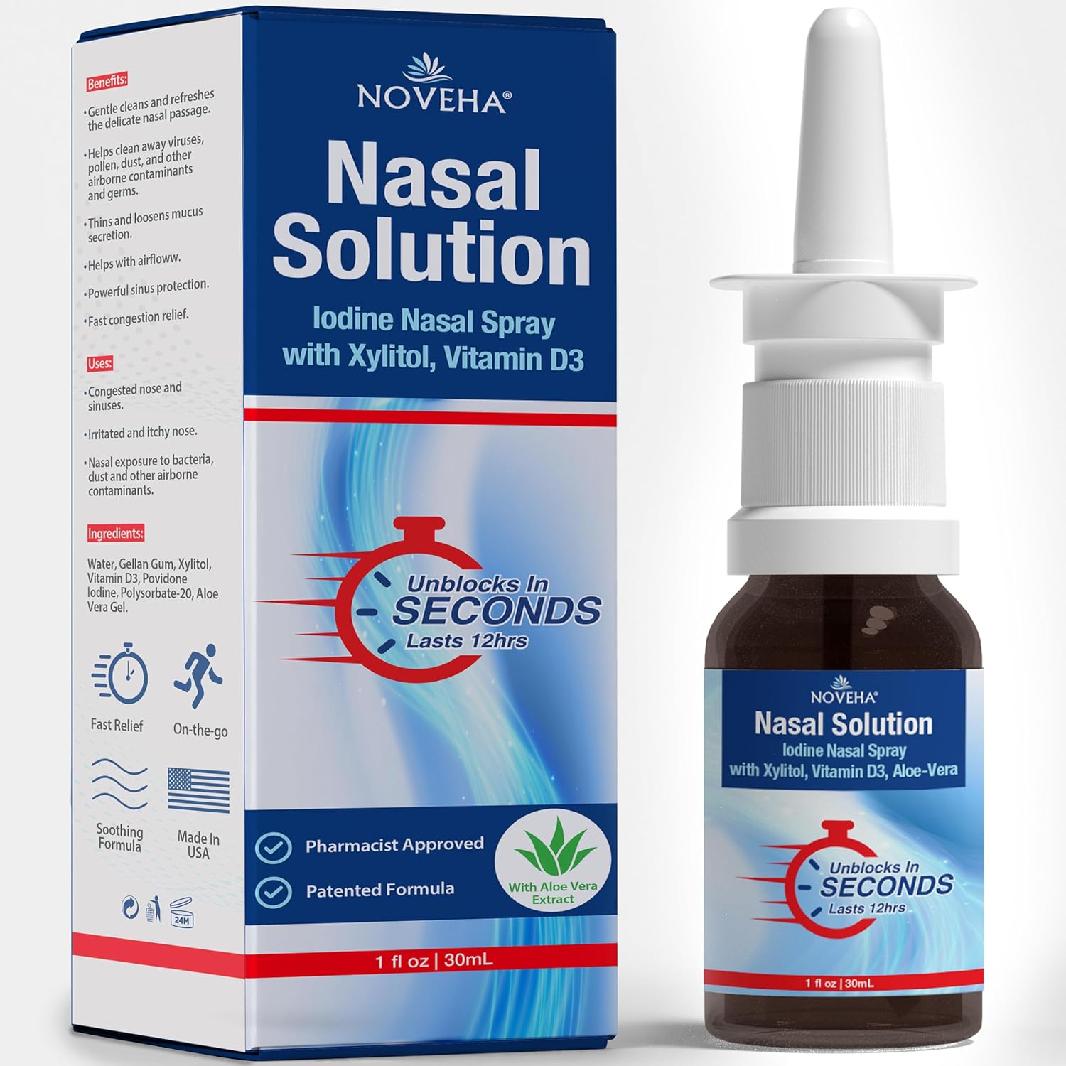 Iodine Nasal Spray — 30ml