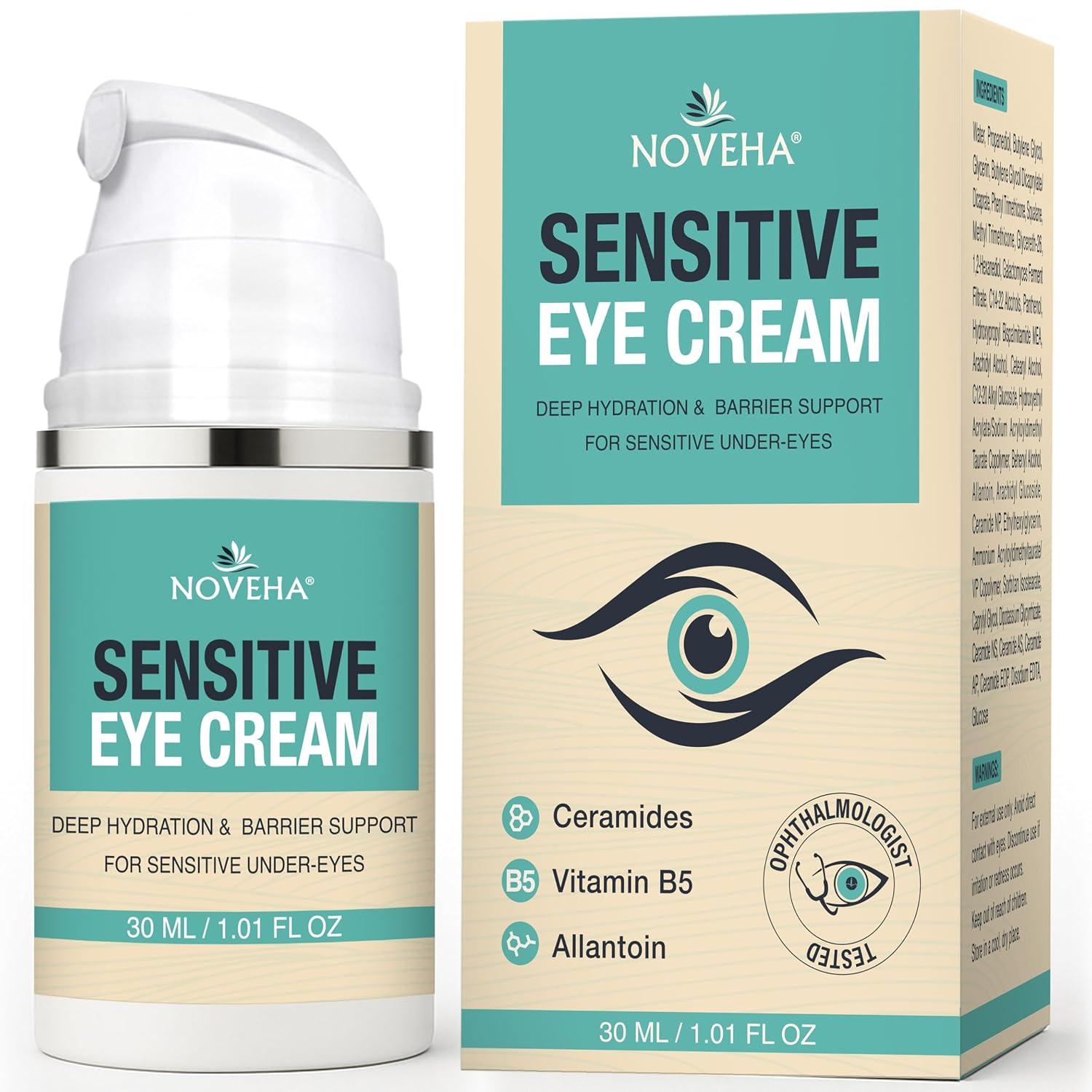 Hydrating Eye Cream for Sensitive Skin — 30ml