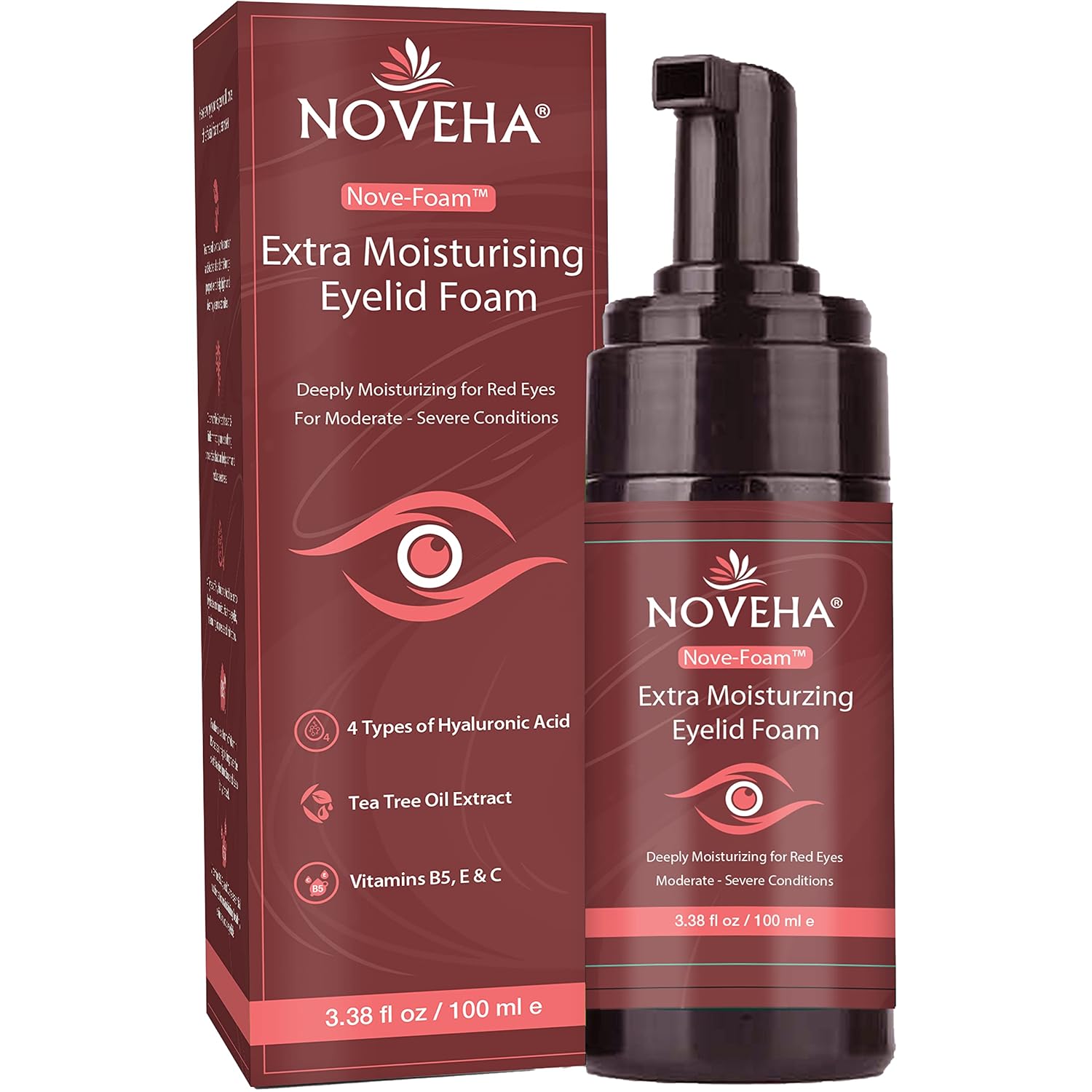 Extra Nove Eyelid Foaming Cleanser — 100ml