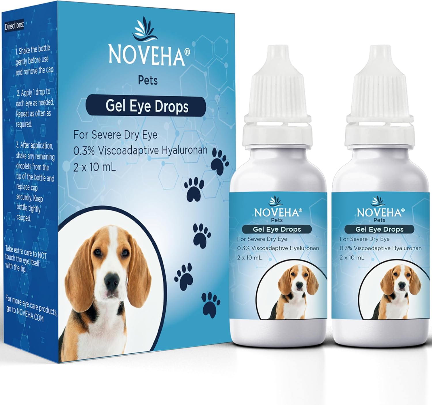 Pet Gel Eye Drops — 2x10ml